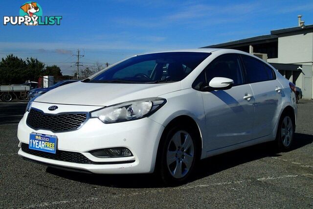 2013 KIA CERATO S YD SEDAN, 4 DOORS, 5 SEATS