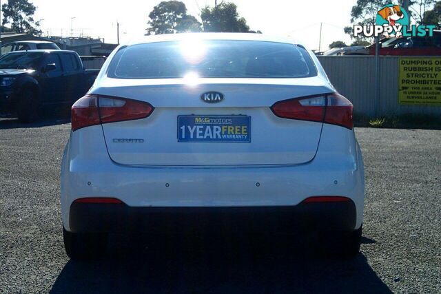 2013 KIA CERATO S YD SEDAN, 4 DOORS, 5 SEATS