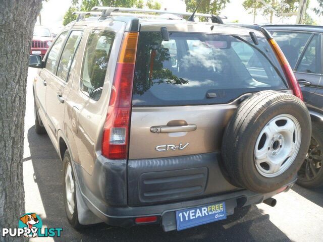 2003 HONDA CR-V (4X4) MY04 SUV, 4 DOORS, 5 SEATS