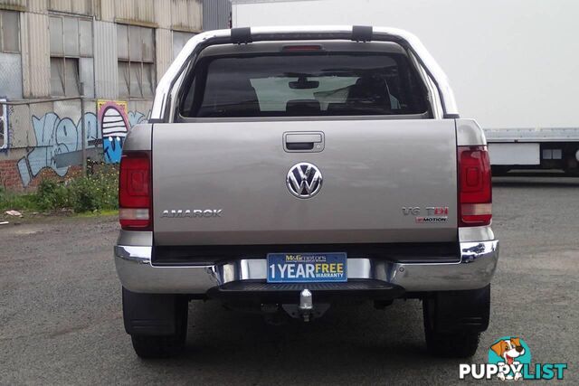 2017 VOLKSWAGEN AMAROK V6 TDI 550 HIGHLINE 2H MY17 UTE TRAY, 4 DOORS, 5 SEATS