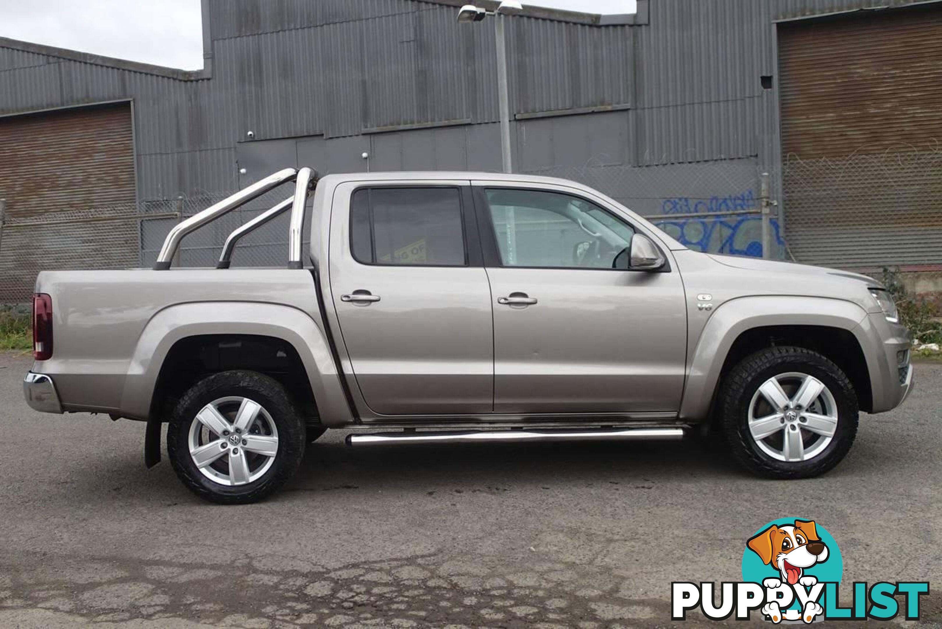 2017 VOLKSWAGEN AMAROK V6 TDI 550 HIGHLINE 2H MY17 UTE TRAY, 4 DOORS, 5 SEATS
