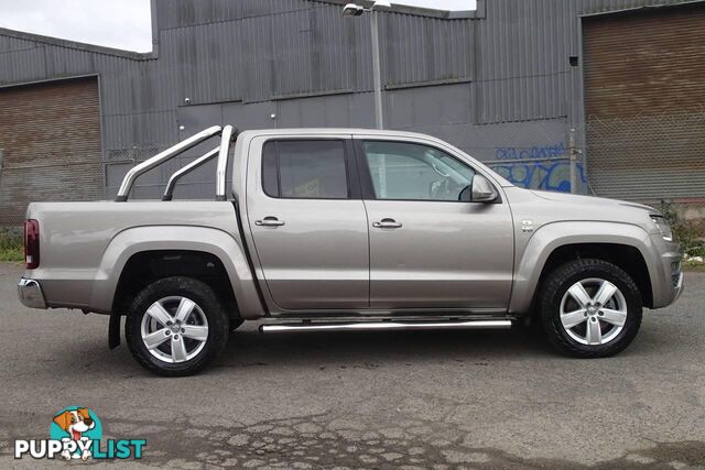 2017 VOLKSWAGEN AMAROK V6 TDI 550 HIGHLINE 2H MY17 UTE TRAY, 4 DOORS, 5 SEATS