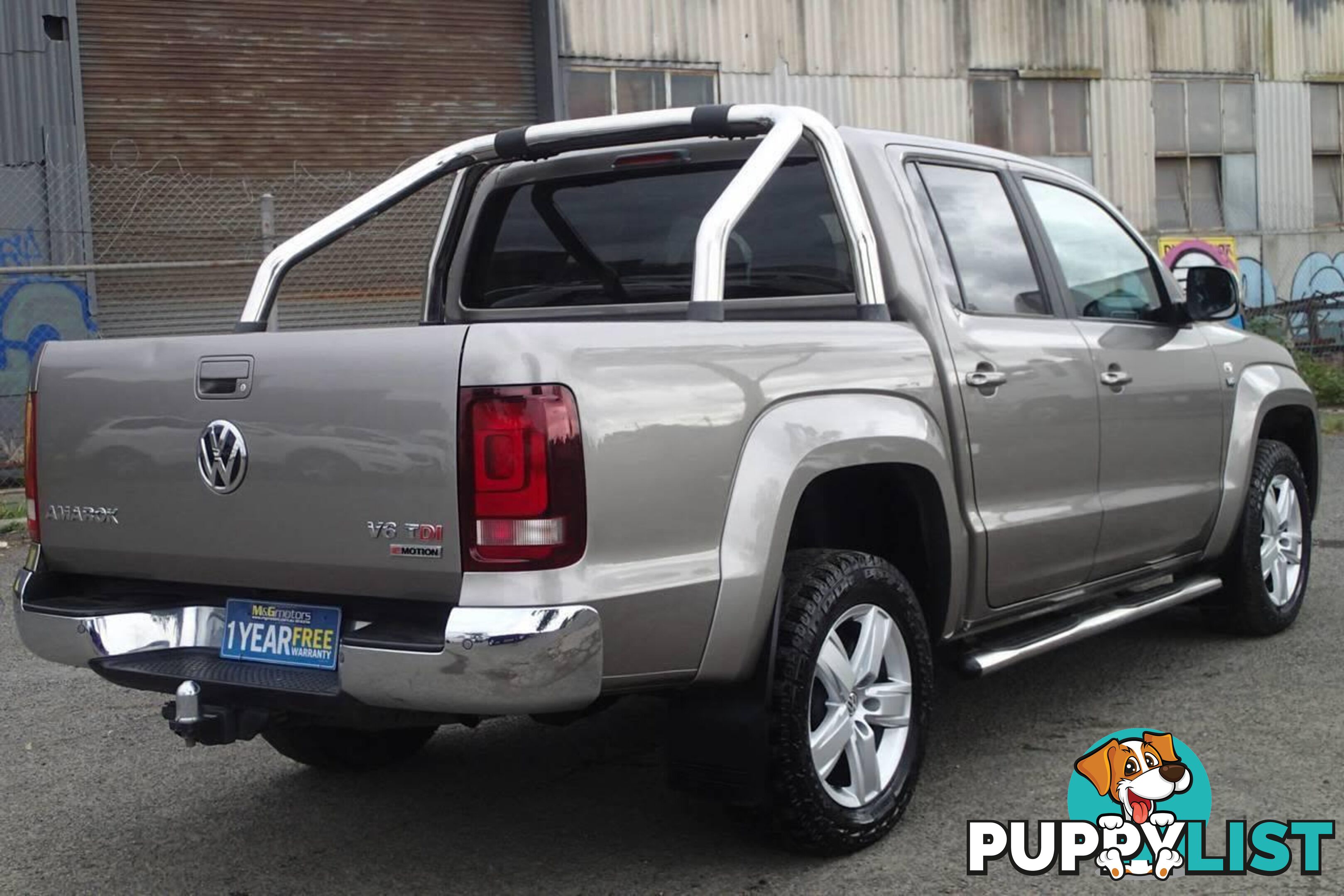 2017 VOLKSWAGEN AMAROK V6 TDI 550 HIGHLINE 2H MY17 UTE TRAY, 4 DOORS, 5 SEATS