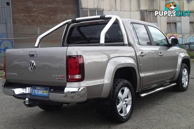 2017 VOLKSWAGEN AMAROK V6 TDI 550 HIGHLINE 2H MY17 UTE TRAY, 4 DOORS, 5 SEATS