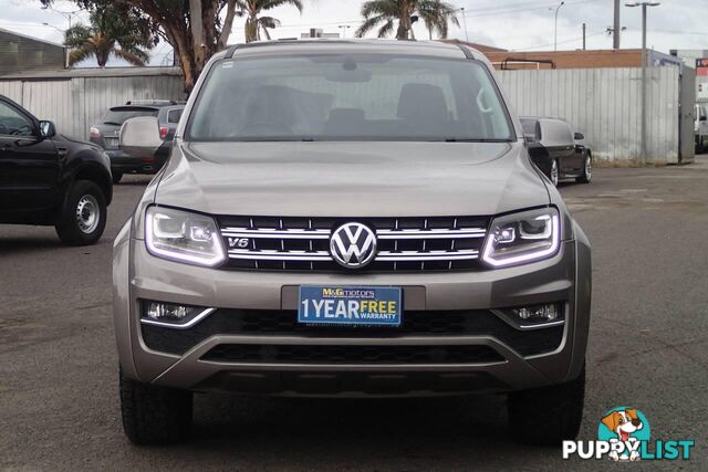 2017 VOLKSWAGEN AMAROK V6 TDI 550 HIGHLINE 2H MY17 UTE TRAY, 4 DOORS, 5 SEATS
