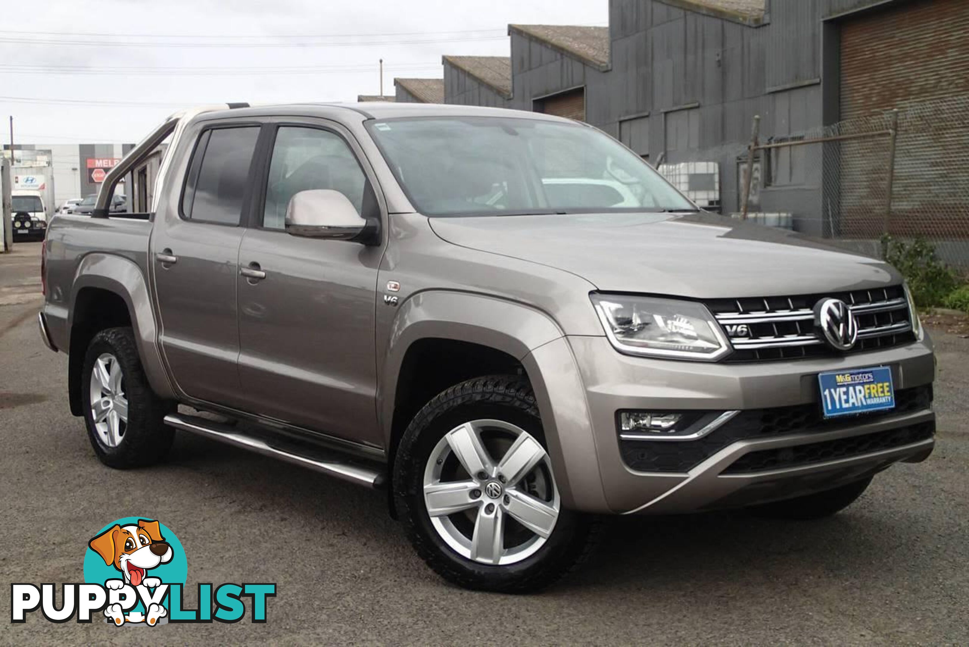 2017 VOLKSWAGEN AMAROK V6 TDI 550 HIGHLINE 2H MY17 UTE TRAY, 4 DOORS, 5 SEATS