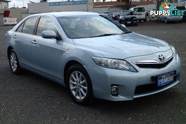 2010 TOYOTA CAMRY HYBRID AHV40R SEDAN, 4 DOORS, 5 SEATS