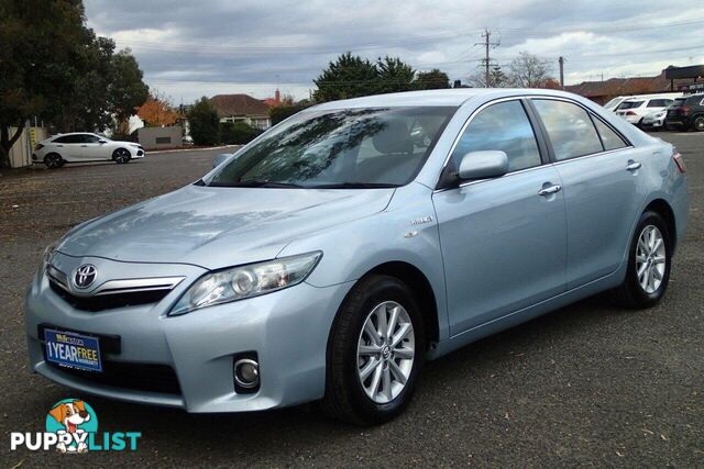 2010 TOYOTA CAMRY HYBRID AHV40R SEDAN, 4 DOORS, 5 SEATS