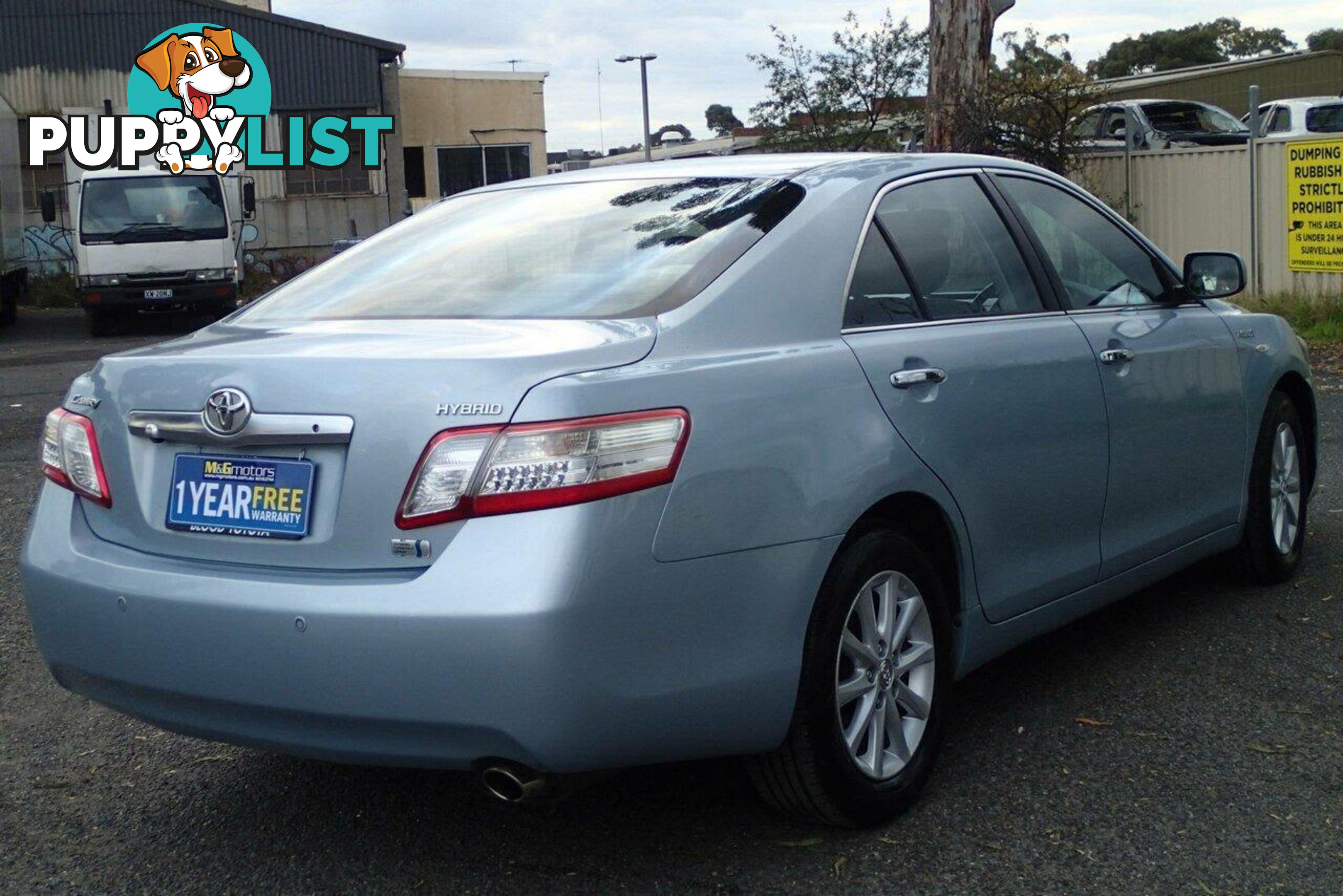 2010 TOYOTA CAMRY HYBRID AHV40R SEDAN, 4 DOORS, 5 SEATS