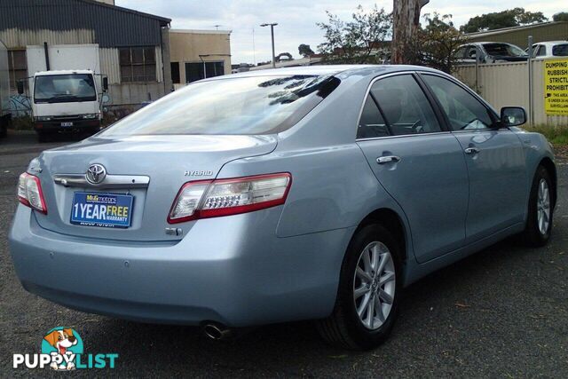 2010 TOYOTA CAMRY HYBRID AHV40R SEDAN, 4 DOORS, 5 SEATS