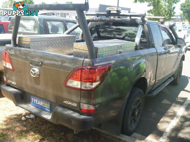 2017 MAZDA BT-50 XTR (4X4) MY16 UTE TRAY, 4 DOORS, 4 SEATS