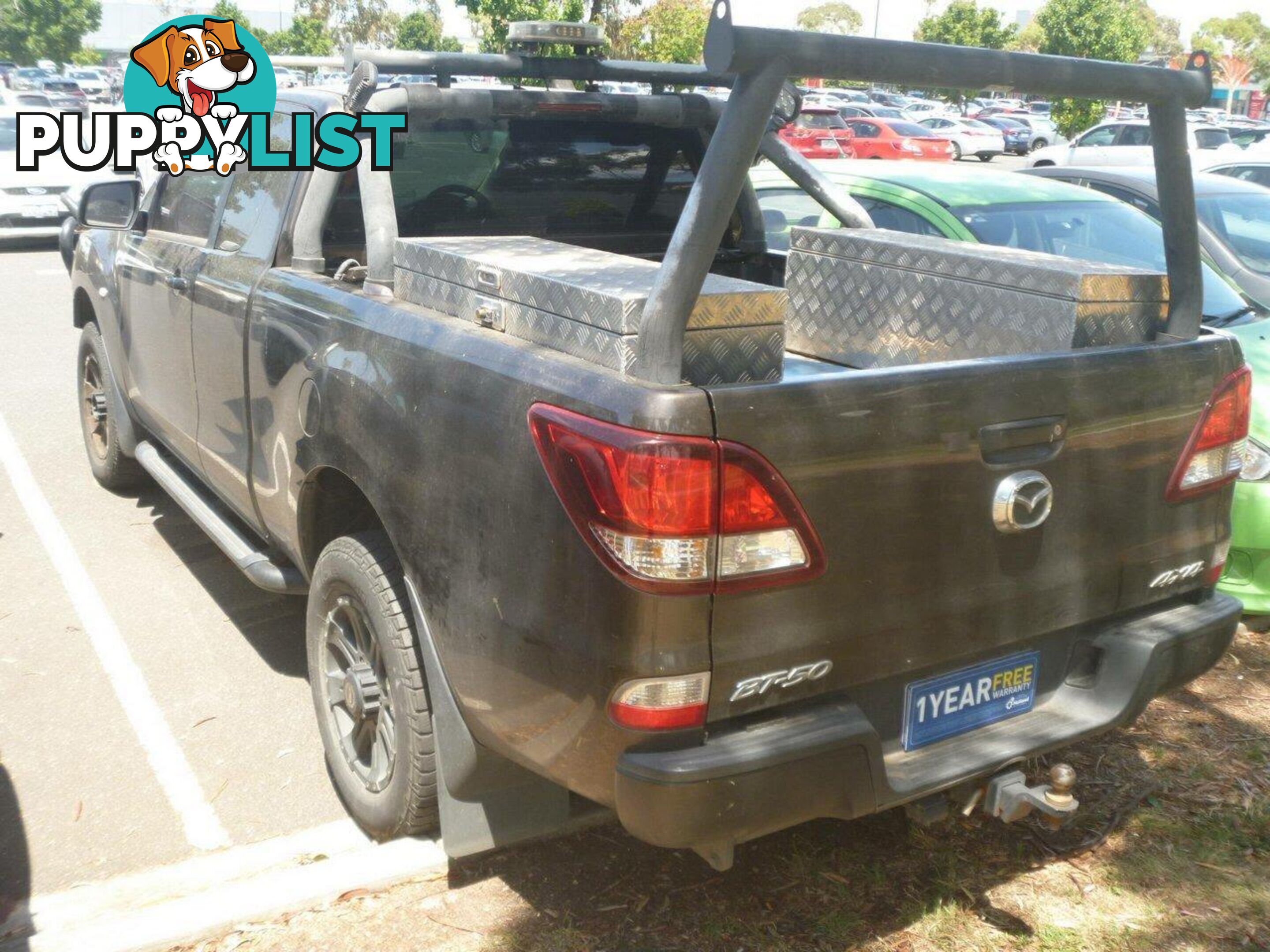 2017 MAZDA BT-50 XTR (4X4) MY16 UTE TRAY, 4 DOORS, 4 SEATS