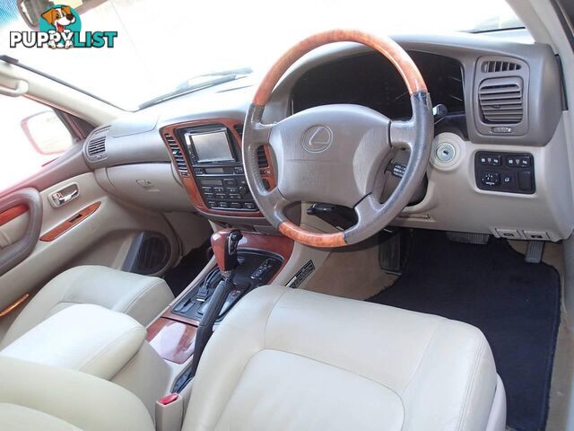 2000 LEXUS LX470 (4X4) UZJ100R SUV, 4 DOORS, 8 SEATS