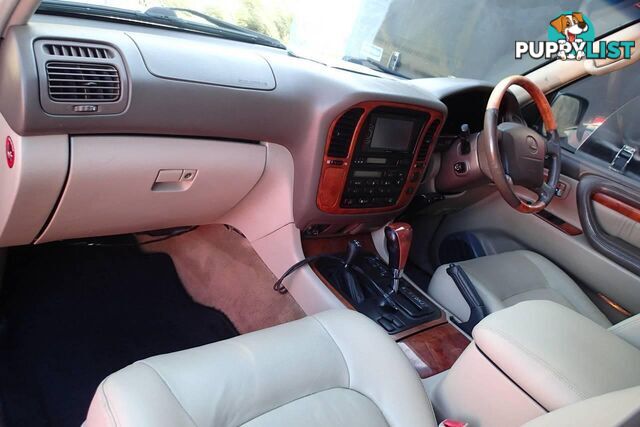 2000 LEXUS LX470 (4X4) UZJ100R SUV, 4 DOORS, 8 SEATS