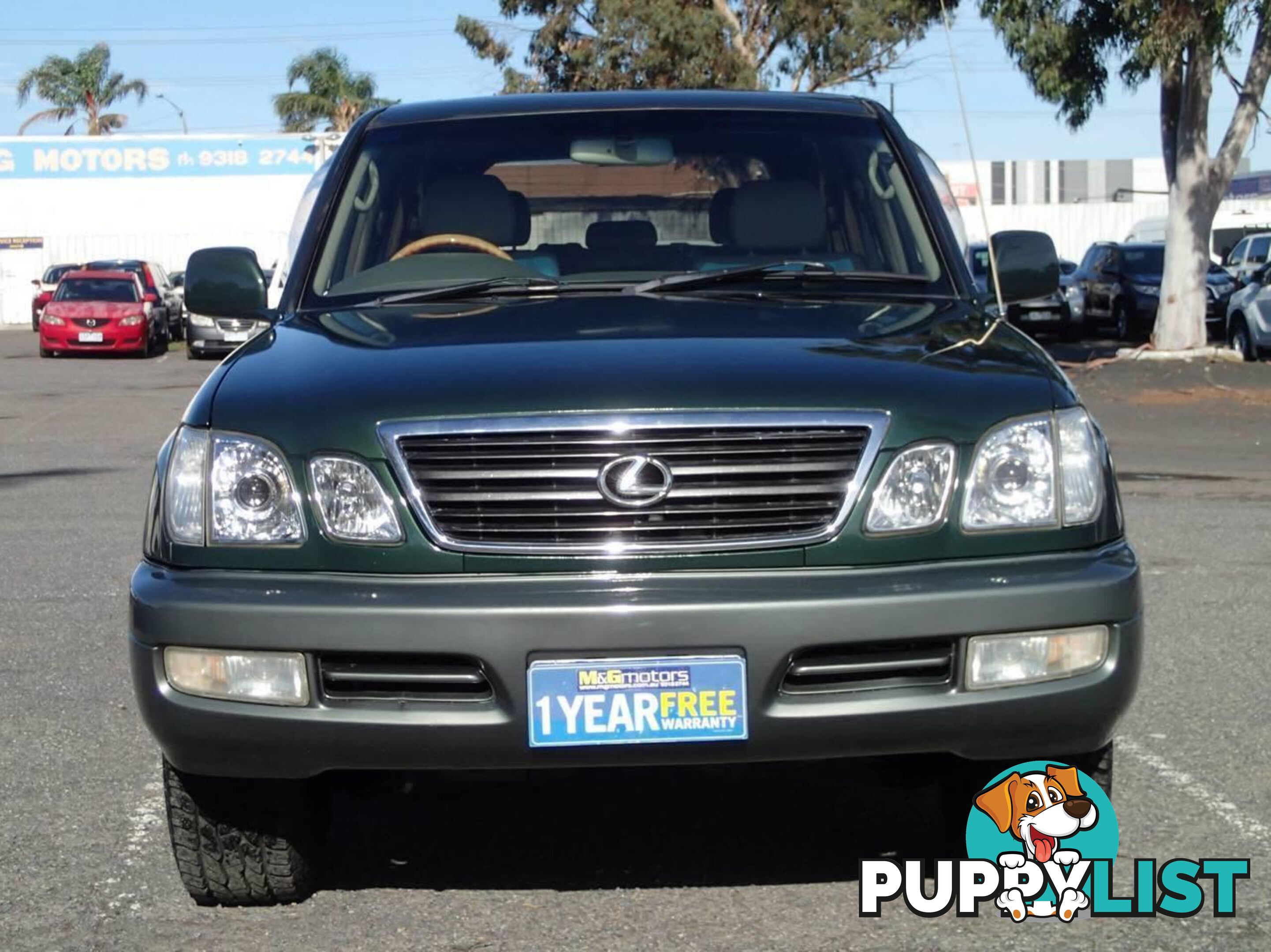 2000 LEXUS LX470 (4X4) UZJ100R SUV, 4 DOORS, 8 SEATS