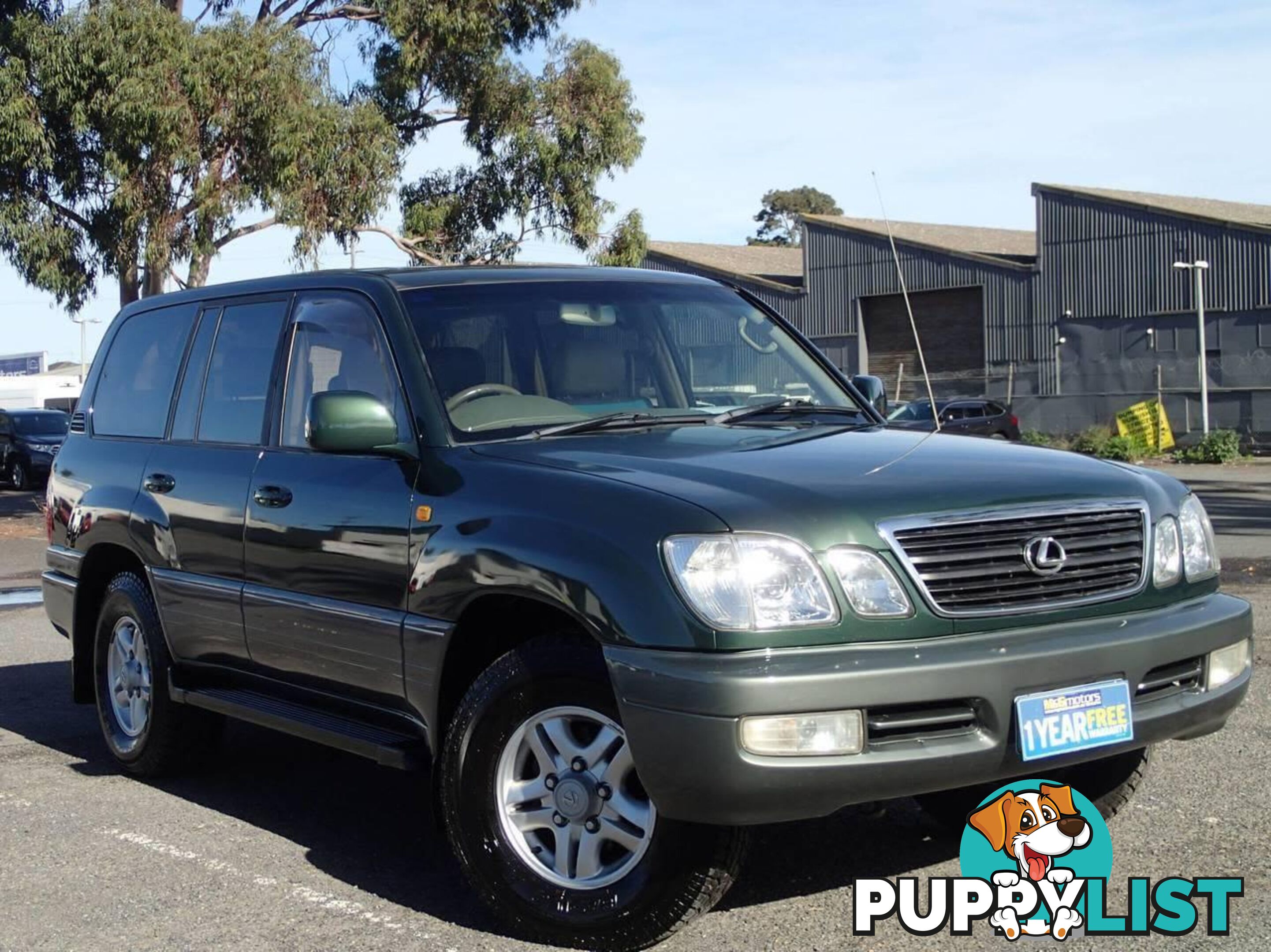 2000 LEXUS LX470 (4X4) UZJ100R SUV, 4 DOORS, 8 SEATS