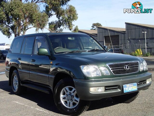 2000 LEXUS LX470 (4X4) UZJ100R SUV, 4 DOORS, 8 SEATS