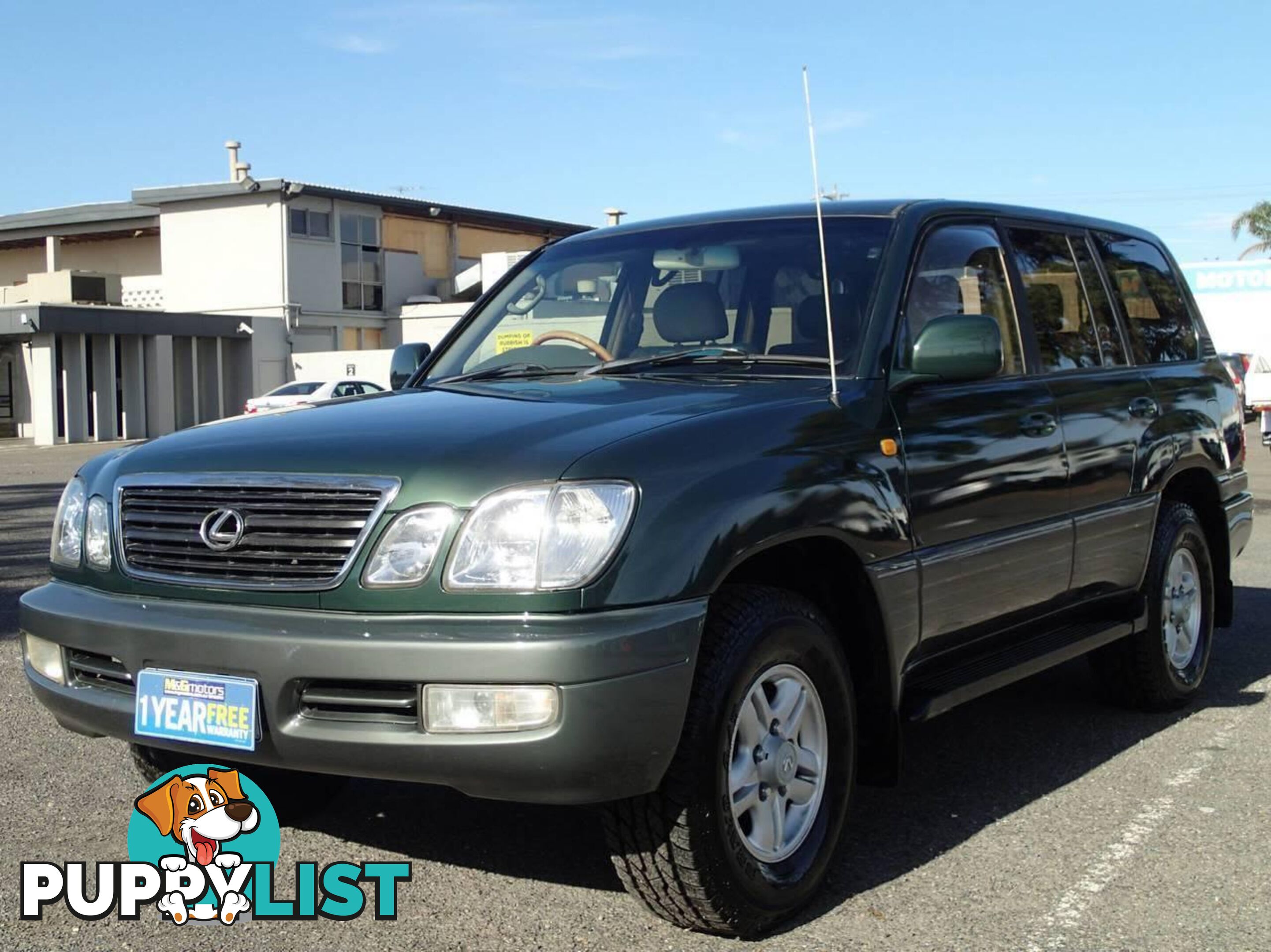 2000 LEXUS LX470 (4X4) UZJ100R SUV, 4 DOORS, 8 SEATS