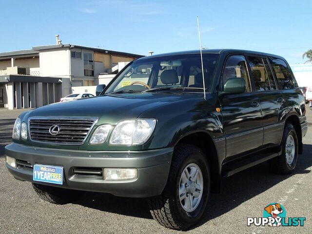 2000 LEXUS LX470 (4X4) UZJ100R SUV, 4 DOORS, 8 SEATS