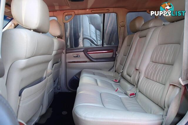 2000 LEXUS LX470 (4X4) UZJ100R SUV, 4 DOORS, 8 SEATS