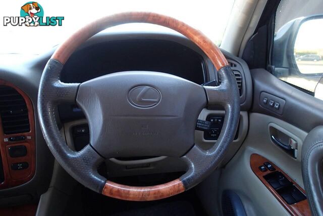 2000 LEXUS LX470 (4X4) UZJ100R SUV, 4 DOORS, 8 SEATS