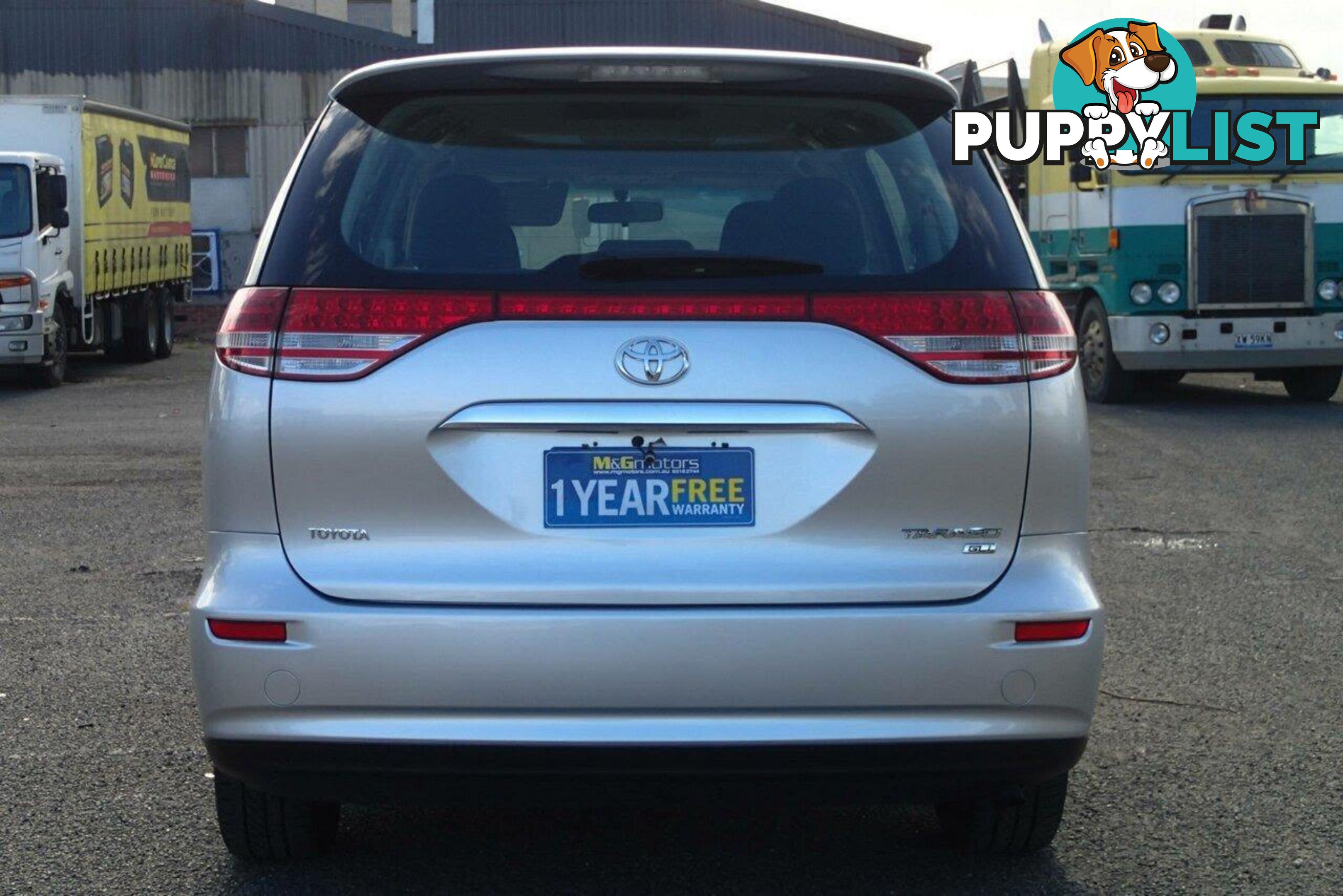 2007 TOYOTA TARAGO GLI ACR50R WAGON, 4 DOORS, 8 SEATS