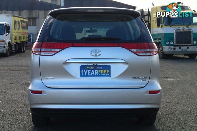 2007 TOYOTA TARAGO GLI ACR50R WAGON, 4 DOORS, 8 SEATS