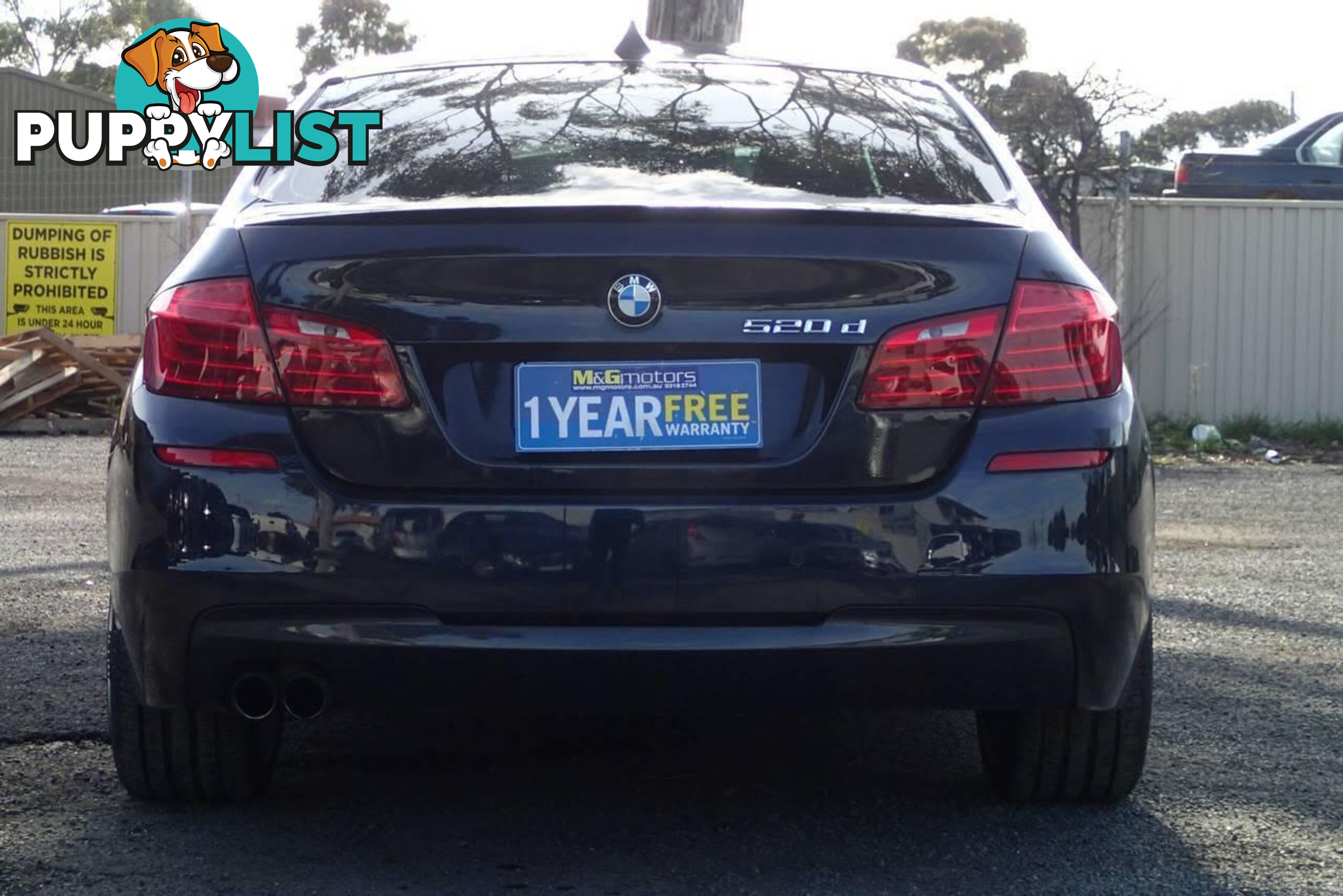 2015 BMW 520D LUXURY LINE F10 MY15 SEDAN, 4 DOORS, 5 SEATS