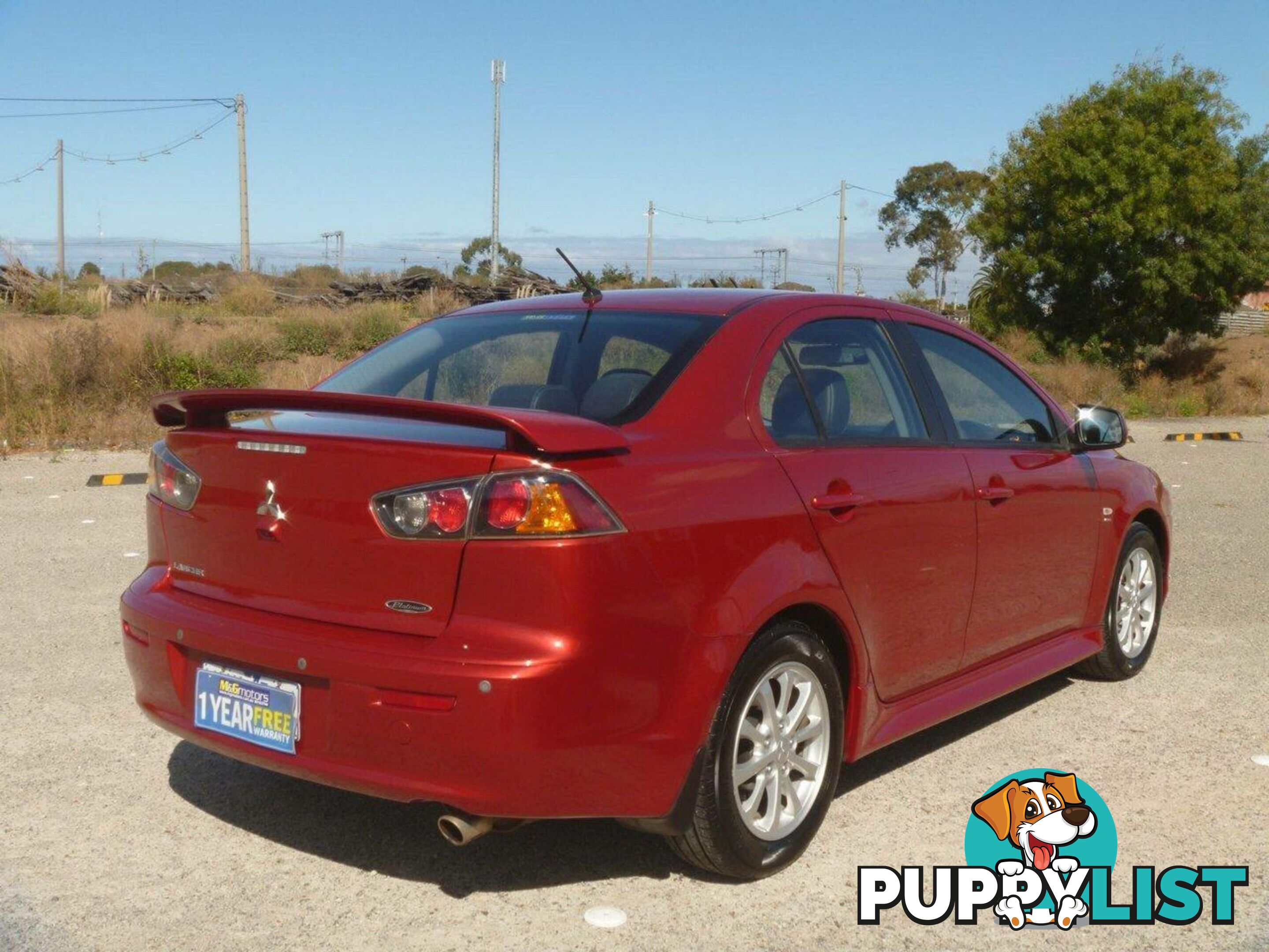 2012 MITSUBISHI LANCER PLATINUM EDITION SPORTSBACK CJ MY12 HATCH, 5 DOORS, 5 SEATS