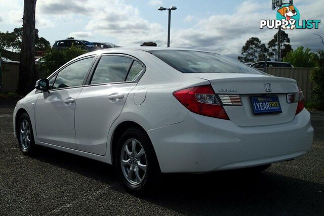 2015 HONDA CIVIC VTI SERIES 2 MY15 SEDAN, 4 DOORS, 5 SEATS