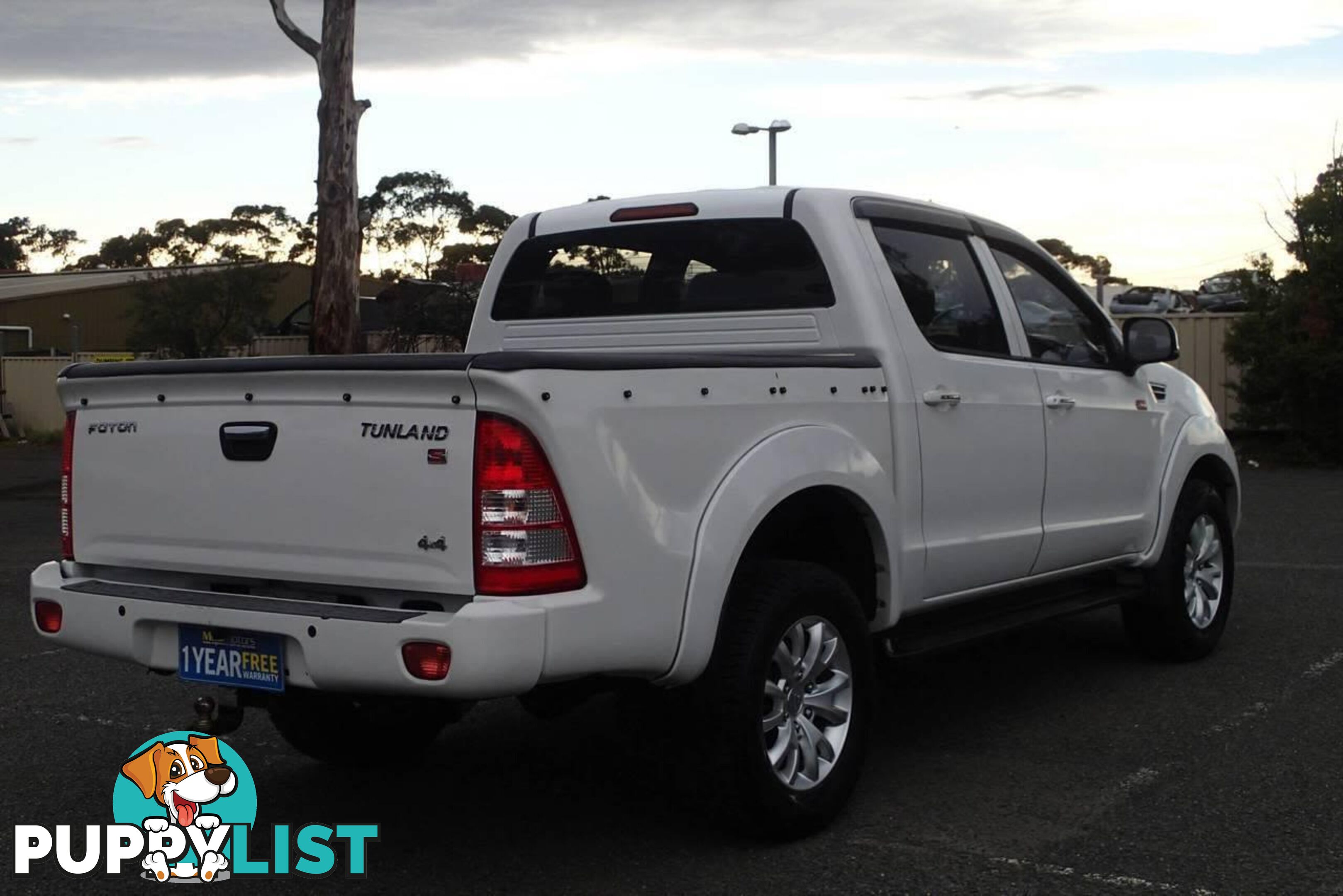 2015 FOTON TUNLAND (4X4) P201 MY15 UTE TRAY, 4 DOORS, 5 SEATS