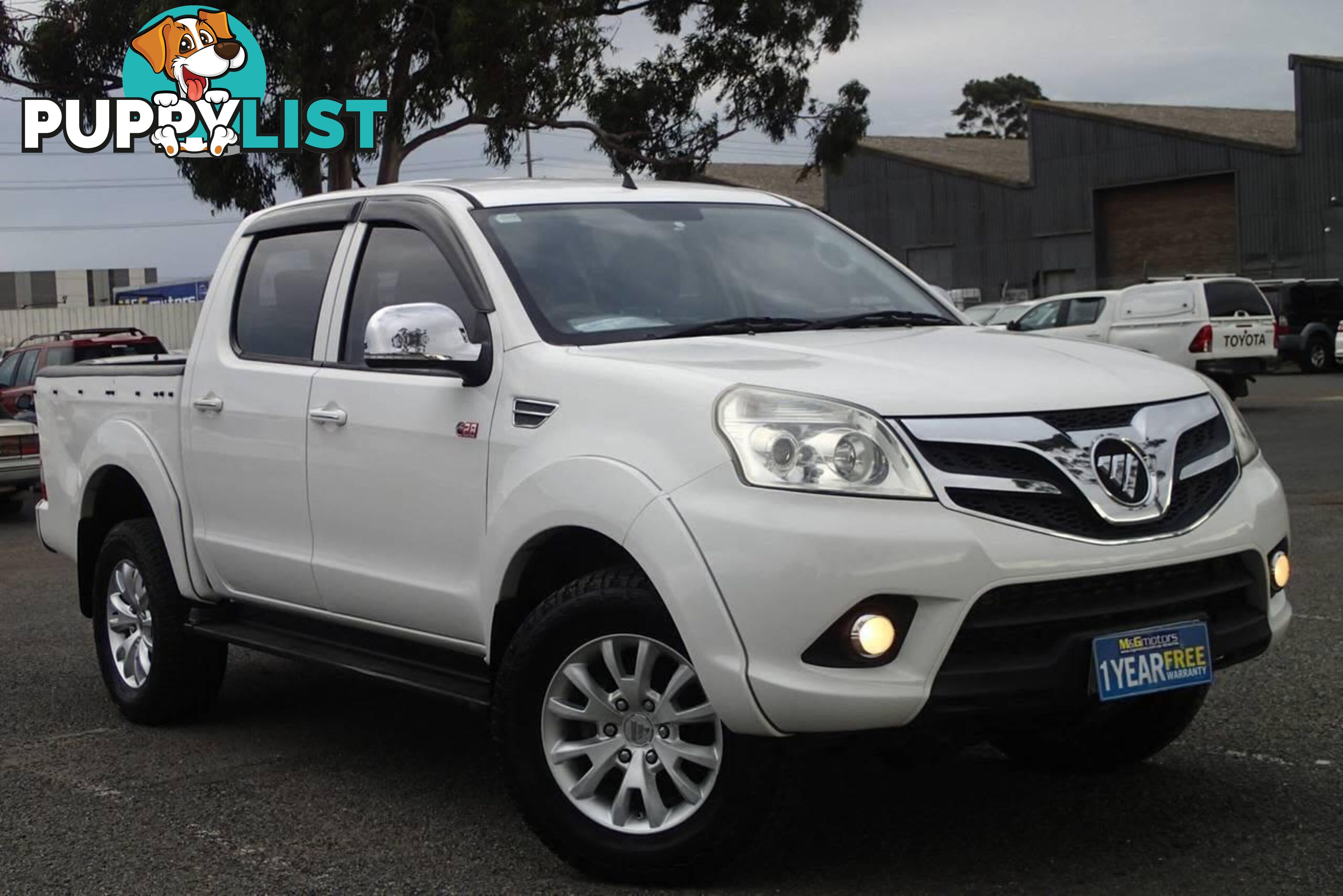 2015 FOTON TUNLAND (4X4) P201 MY15 UTE TRAY, 4 DOORS, 5 SEATS