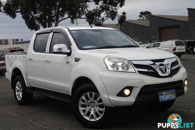 2015 FOTON TUNLAND (4X4) P201 MY15 UTE TRAY, 4 DOORS, 5 SEATS