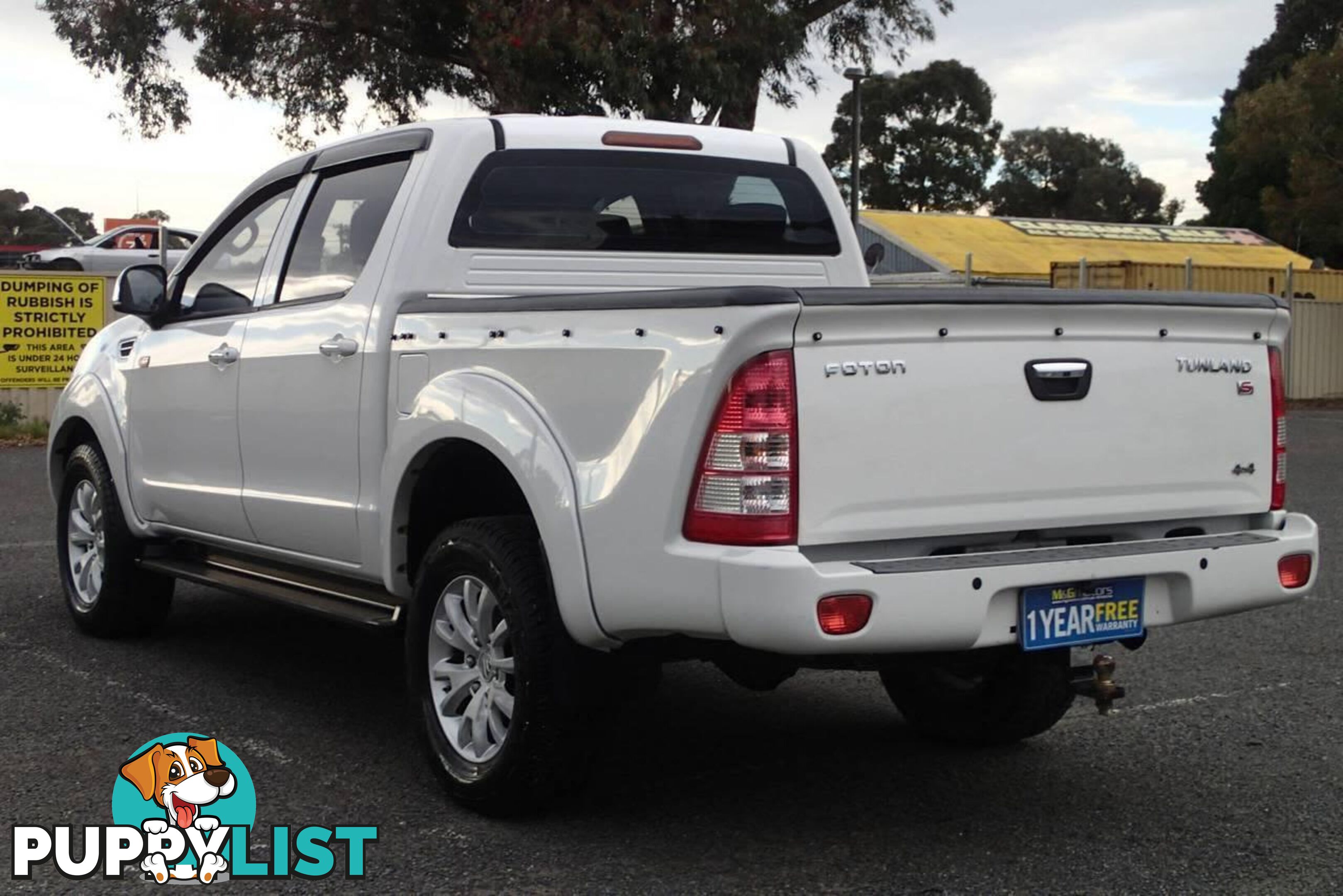 2015 FOTON TUNLAND (4X4) P201 MY15 UTE TRAY, 4 DOORS, 5 SEATS