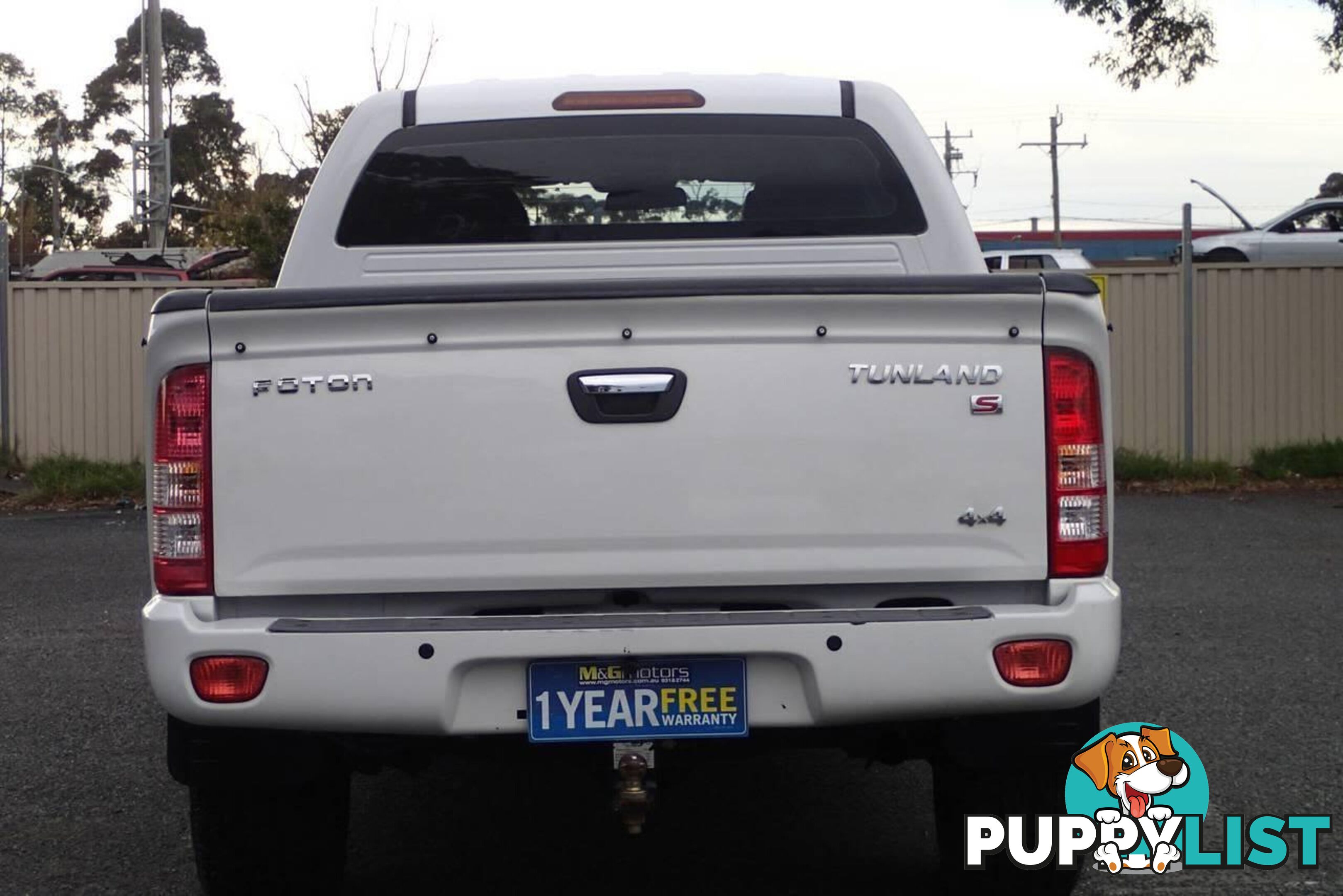 2015 FOTON TUNLAND (4X4) P201 MY15 UTE TRAY, 4 DOORS, 5 SEATS