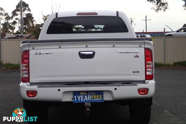 2015 FOTON TUNLAND (4X4) P201 MY15 UTE TRAY, 4 DOORS, 5 SEATS