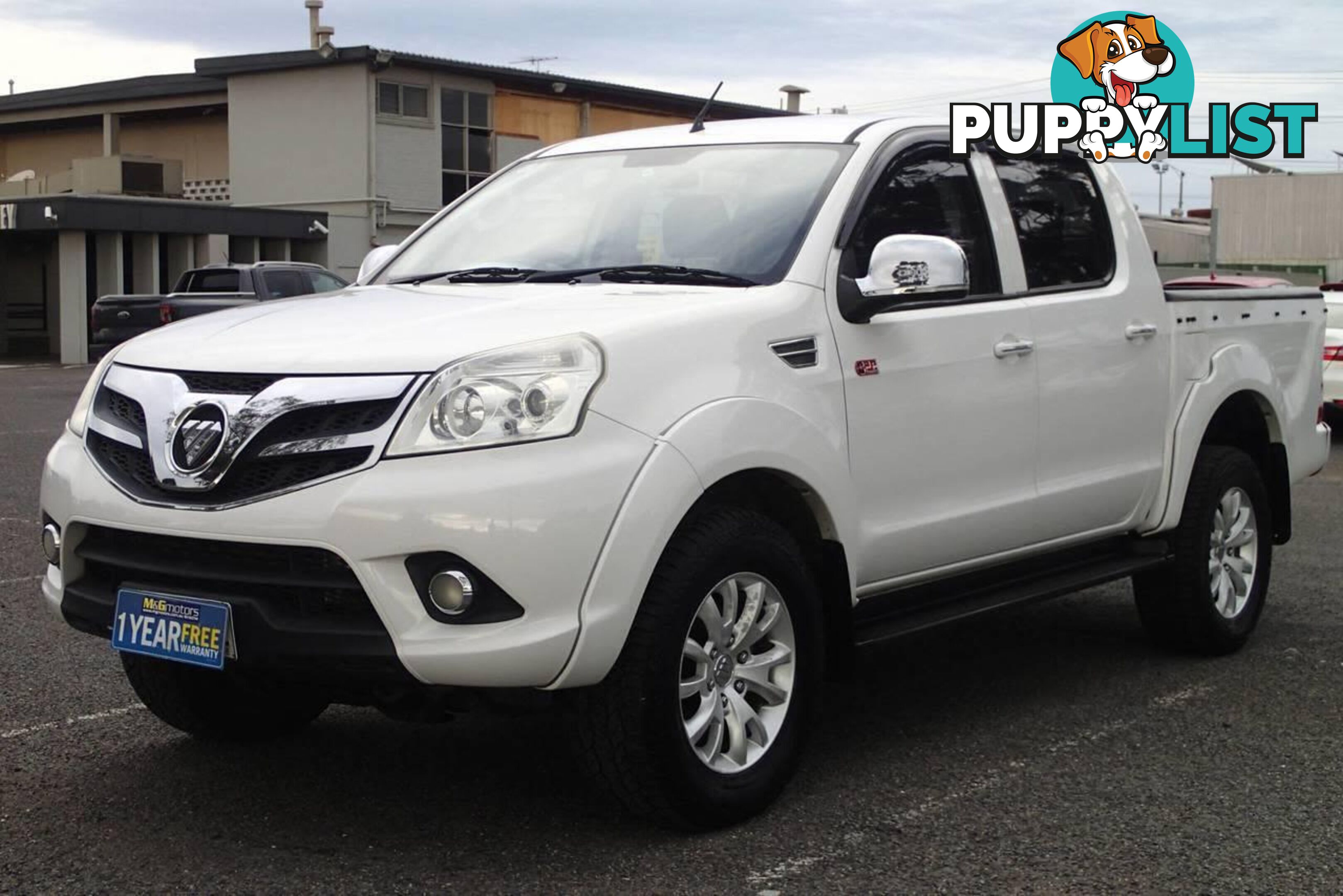 2015 FOTON TUNLAND (4X4) P201 MY15 UTE TRAY, 4 DOORS, 5 SEATS