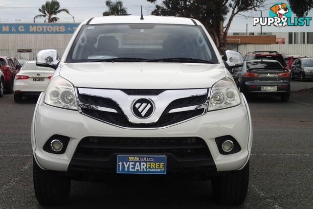 2015 FOTON TUNLAND (4X4) P201 MY15 UTE TRAY, 4 DOORS, 5 SEATS