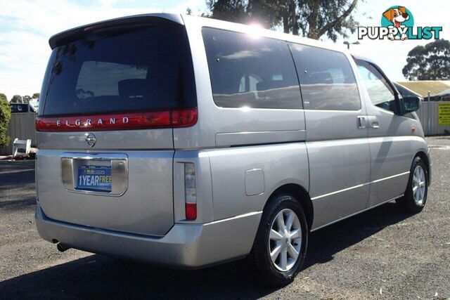 2004 NISSAN ELGRAND RIDER E51  -