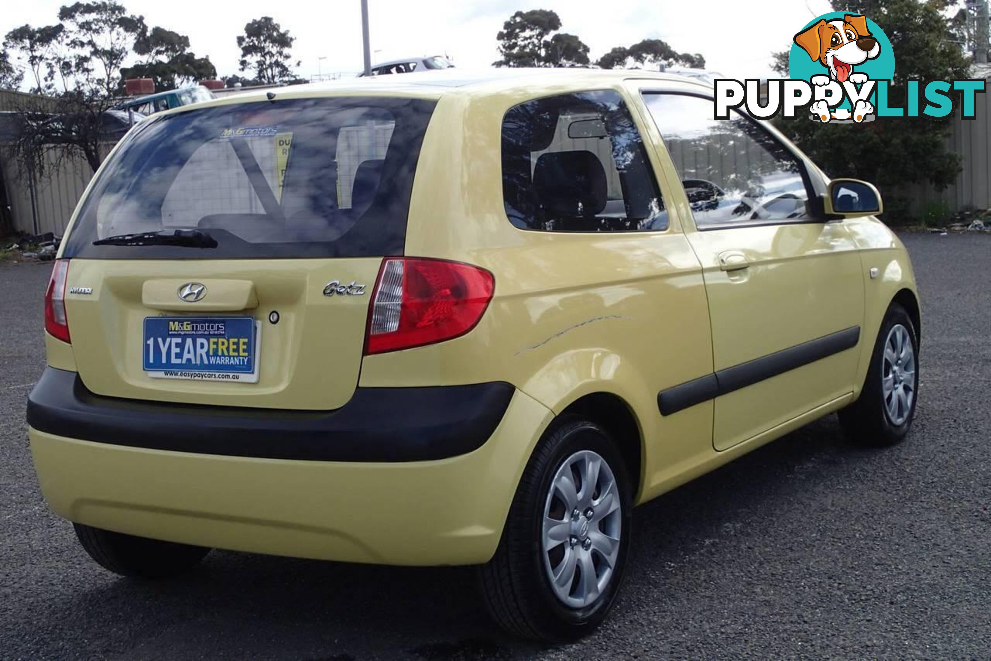 2009 HYUNDAI GETZ S TB MY09 HATCH, 3 DOORS, 5 SEATS