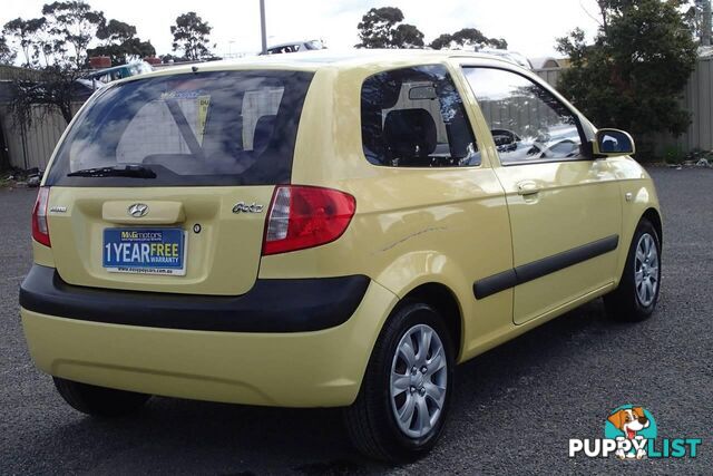 2009 HYUNDAI GETZ S TB MY09 HATCH, 3 DOORS, 5 SEATS