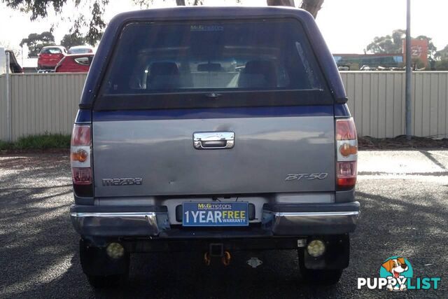2007 MAZDA BT-50 B3000 DX (4X4)  UTE TRAY, 4 DOORS, 5 SEATS