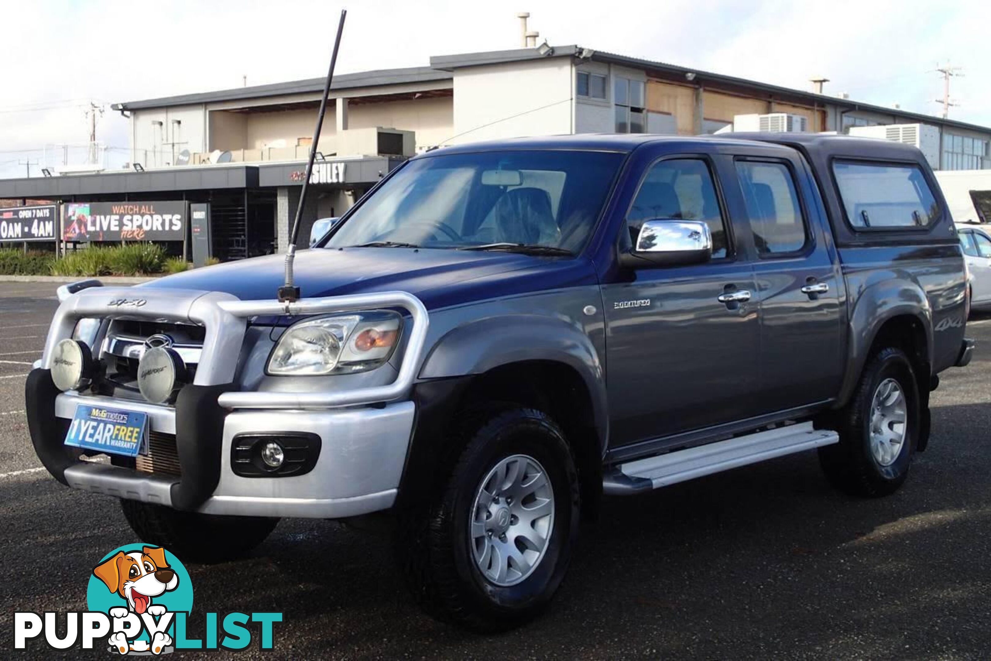 2007 MAZDA BT-50 B3000 DX (4X4)  UTE TRAY, 4 DOORS, 5 SEATS