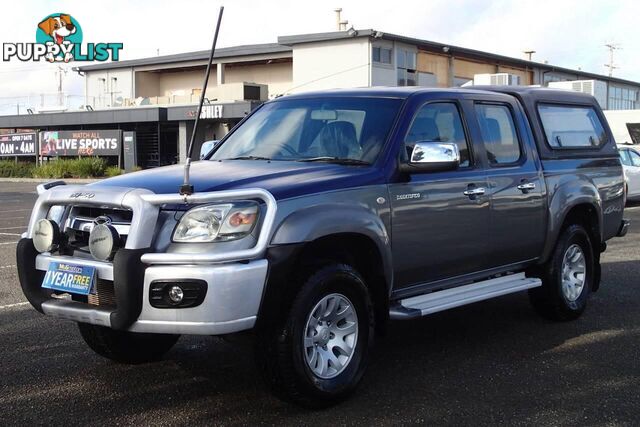 2007 MAZDA BT-50 B3000 DX (4X4)  UTE TRAY, 4 DOORS, 5 SEATS