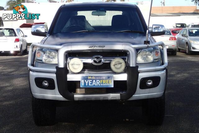 2007 MAZDA BT-50 B3000 DX (4X4)  UTE TRAY, 4 DOORS, 5 SEATS