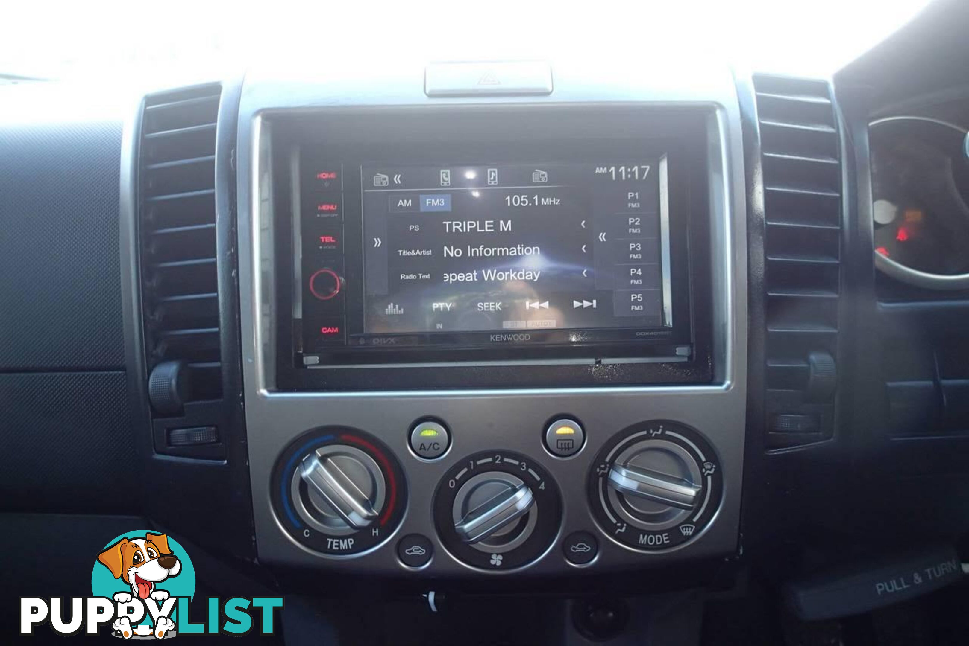 2007 MAZDA BT-50 B3000 DX (4X4)  UTE TRAY, 4 DOORS, 5 SEATS