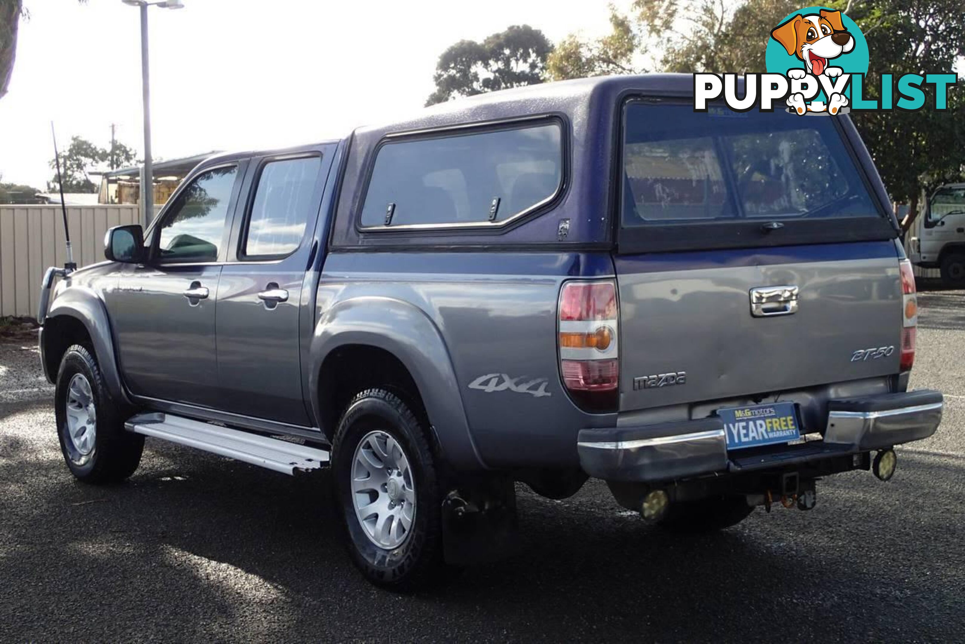 2007 MAZDA BT-50 B3000 DX (4X4)  UTE TRAY, 4 DOORS, 5 SEATS