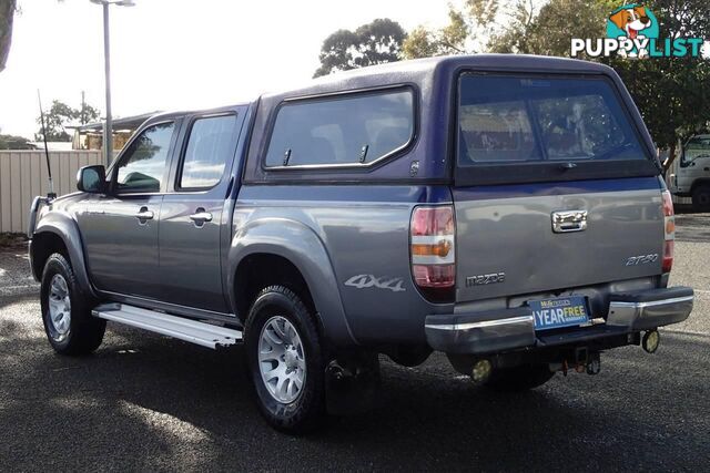 2007 MAZDA BT-50 B3000 DX (4X4)  UTE TRAY, 4 DOORS, 5 SEATS