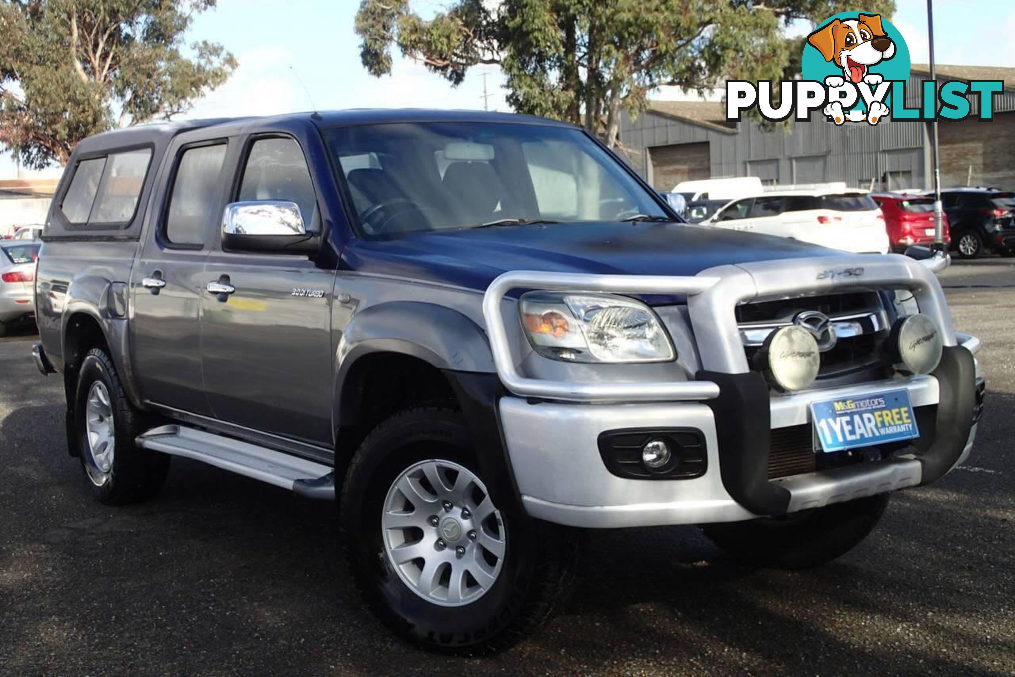 2007 MAZDA BT-50 B3000 DX (4X4)  UTE TRAY, 4 DOORS, 5 SEATS