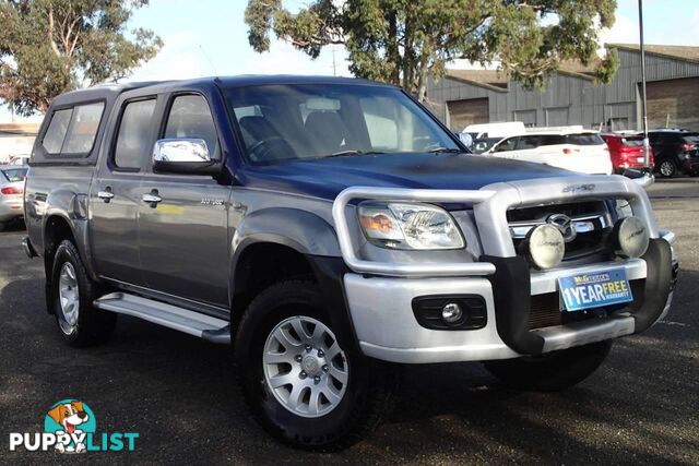 2007 MAZDA BT-50 B3000 DX (4X4)  UTE TRAY, 4 DOORS, 5 SEATS